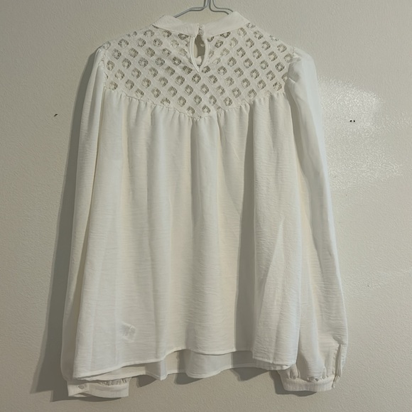 Loose White Blouse (Size Small-Medium) - Picture 2 of 2